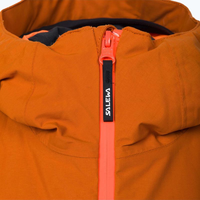 Giacca da sci Salewa Sella PTX/TWR per bambini autunno/arancio fluo 7