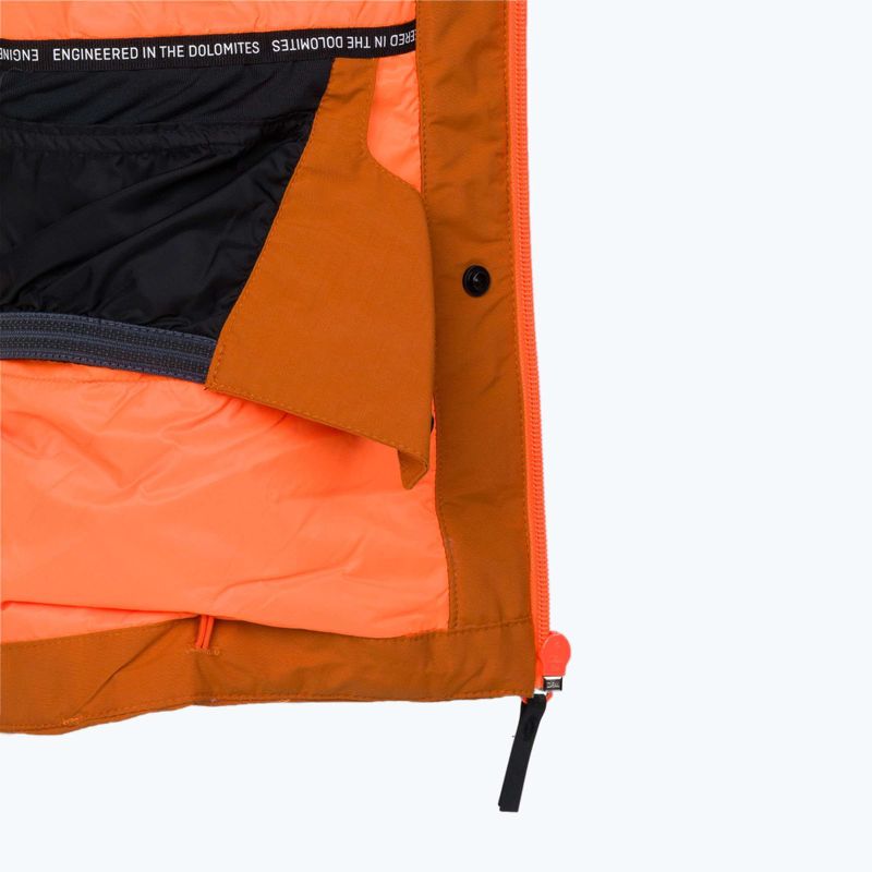 Giacca da sci Salewa Sella PTX/TWR per bambini autunno/arancio fluo 9