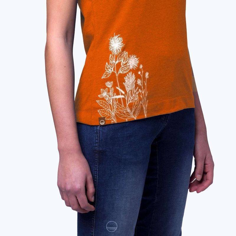 Maglietta da arrampicata Wild Country Flow sandstone donna 4