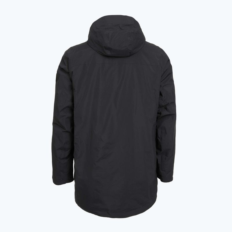 Cappotto invernale da uomo Salewa Fanes 2L PTX Parka nero out 2