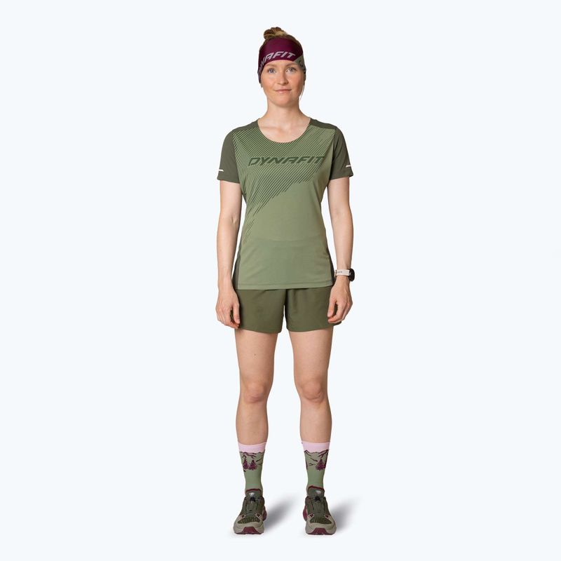 Maglietta da corsa DYNAFIT Alpine 2 Tee donna color salvia 2