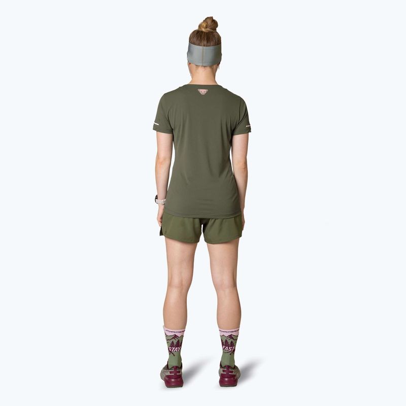 Maglietta da corsa DYNAFIT Alpine 2 Tee donna color salvia 3