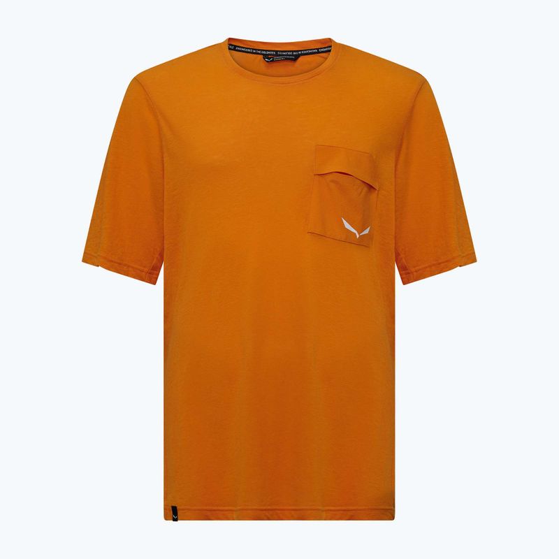 Camicia da trekking Salewa Agner Hemp/Dst turmeric da uomo 5