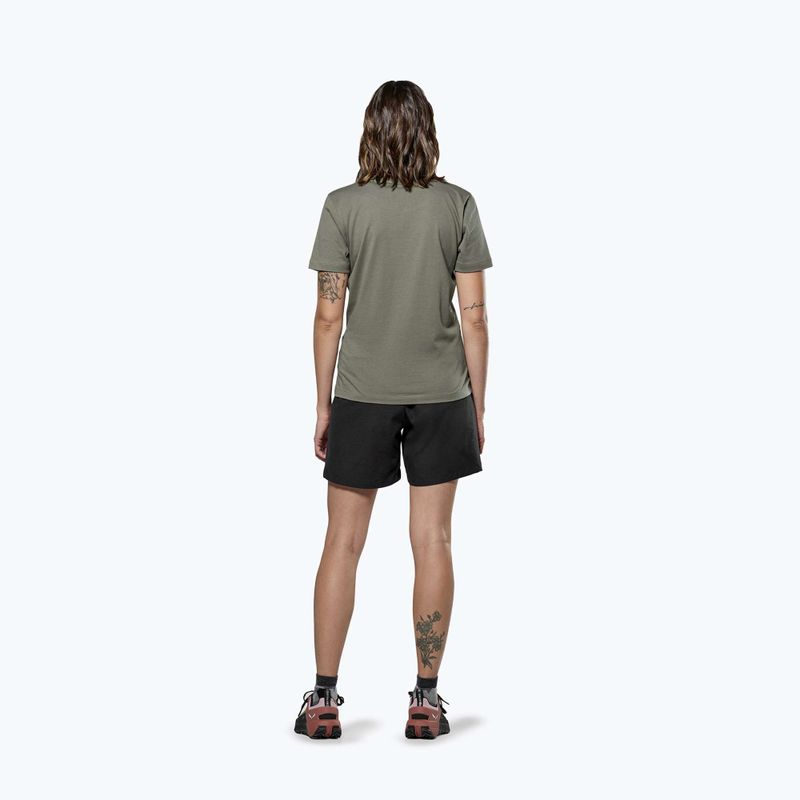 Maglietta da donna Salewa Eagle Logo Patch 5A50 verde sbiadito 3