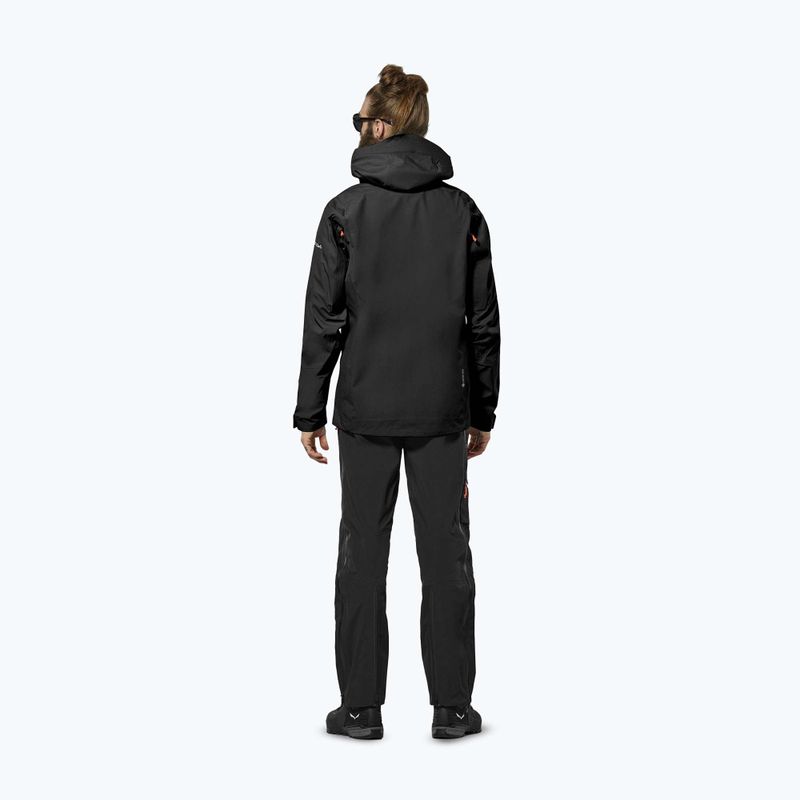 Giacca impermeabile uomo Salewa Ortles GTX 3L EPE black 3