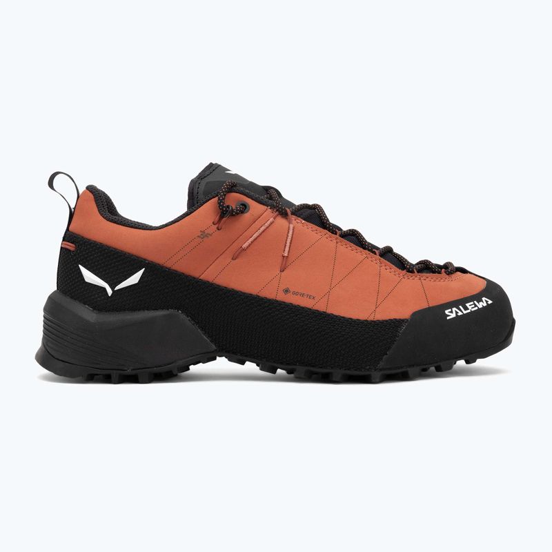 Scarpe da avvicinamento donna Salewa Wildfire Leather 2 GTX etruscan red/black 2