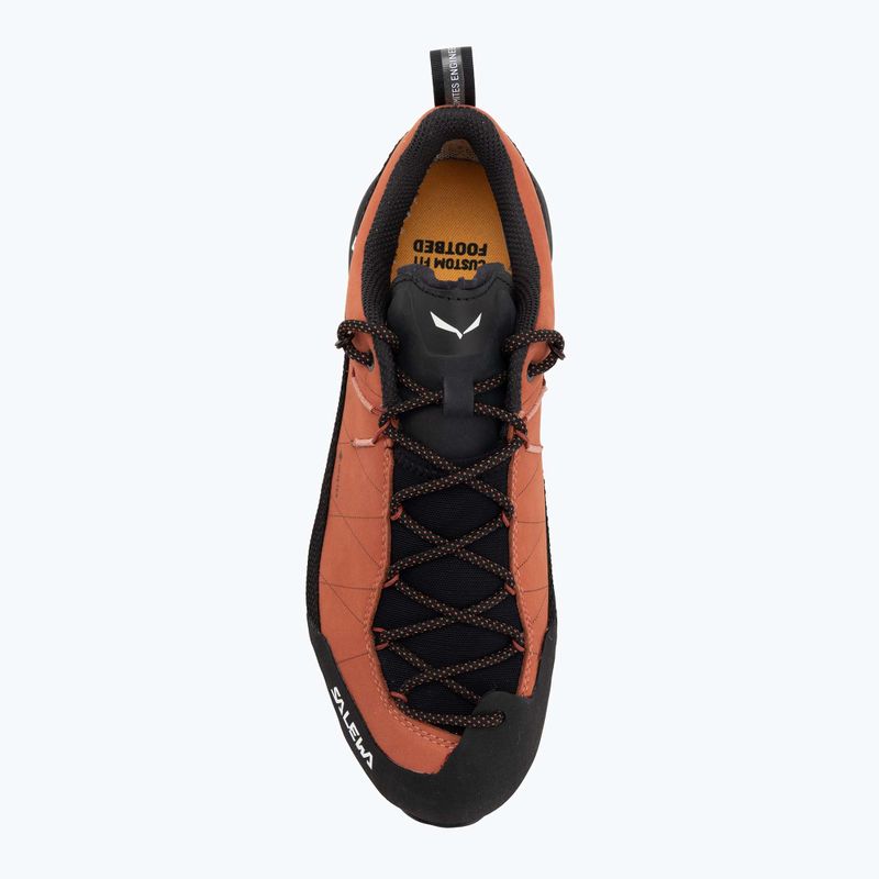 Scarpe da avvicinamento donna Salewa Wildfire Leather 2 GTX etruscan red/black 5