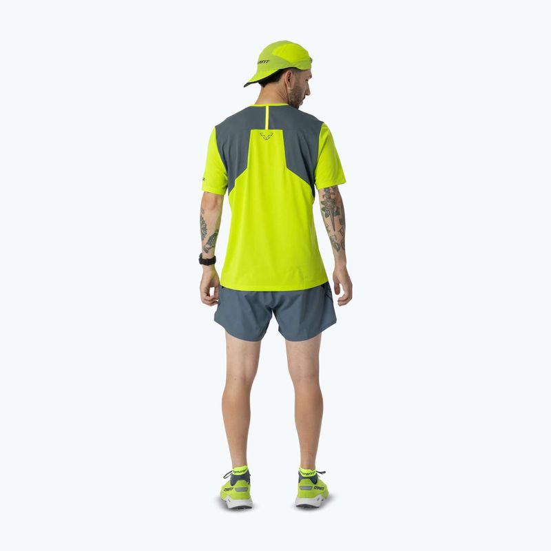 Maglietta da corsa da uomo DYNAFIT Sky ultra yellow 3