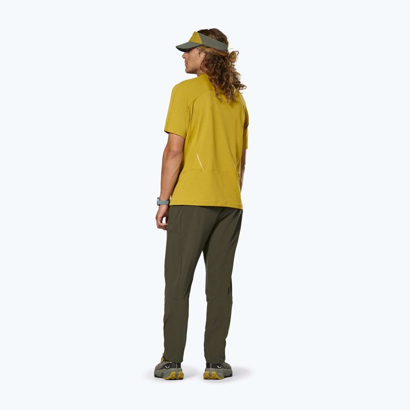 Maglietta da uomo Salewa Pedroc Tech Dry olive oil 3