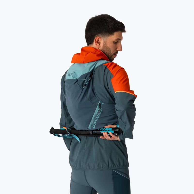 Gilet da corsa DYNAFIT Alpine 15 Vest smoke blue/cinder 5