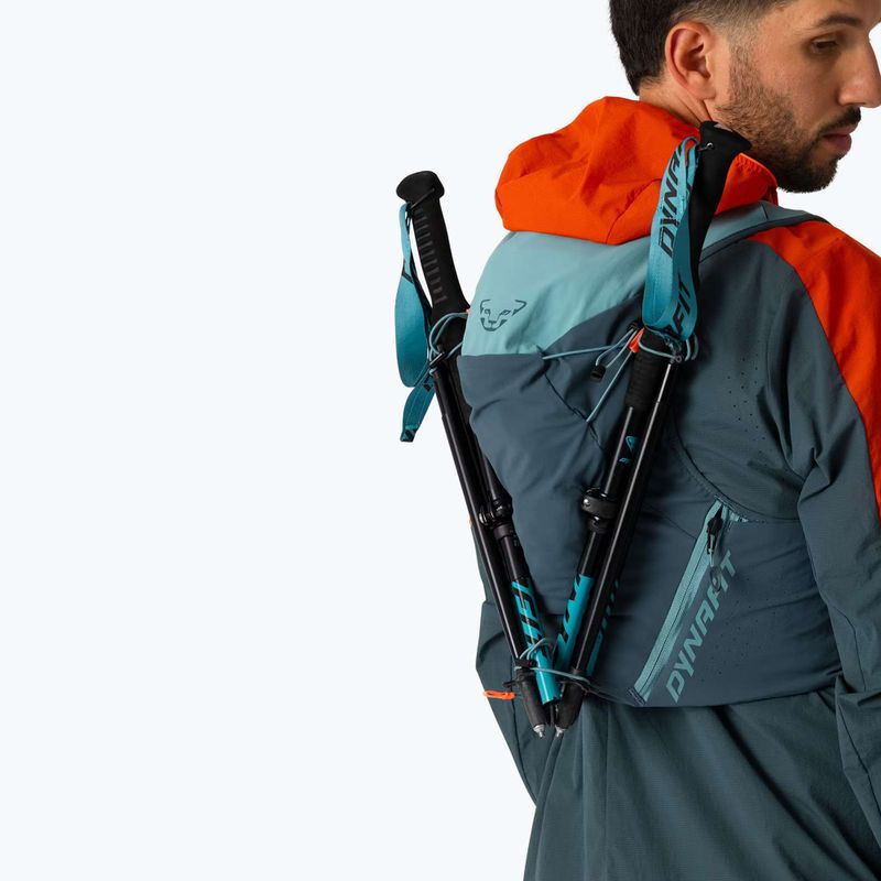 Gilet da corsa DYNAFIT Alpine 15 Vest smoke blue/cinder 6