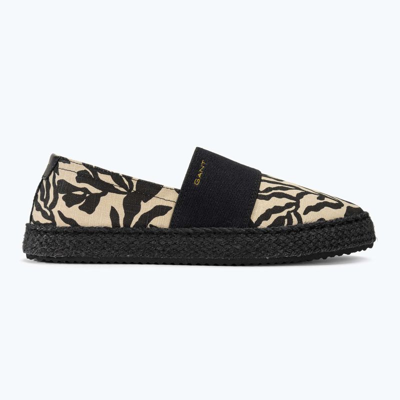 GANT scarpe da donna Raffiaville dry sand/nero 2