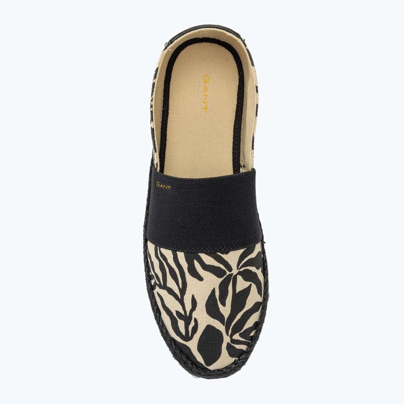 GANT scarpe da donna Raffiaville dry sand/nero 5