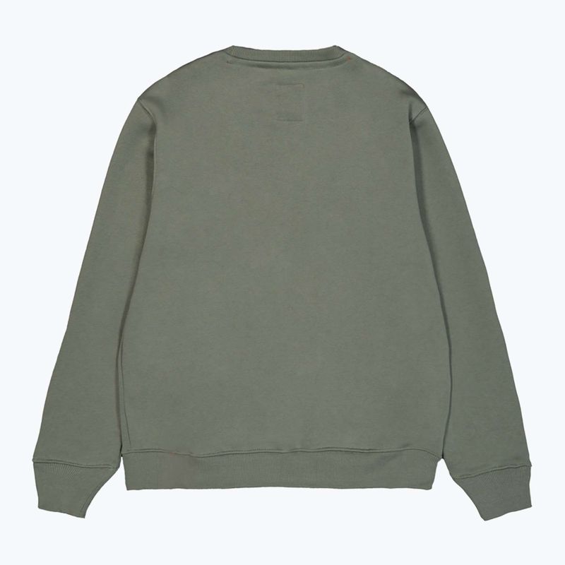 Alpha Industries felpa Basic oliva scuro da uomo 8