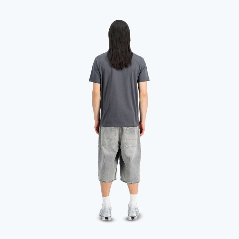 Maglietta Alpha Industries da uomo Hawaii grigio vintage 3