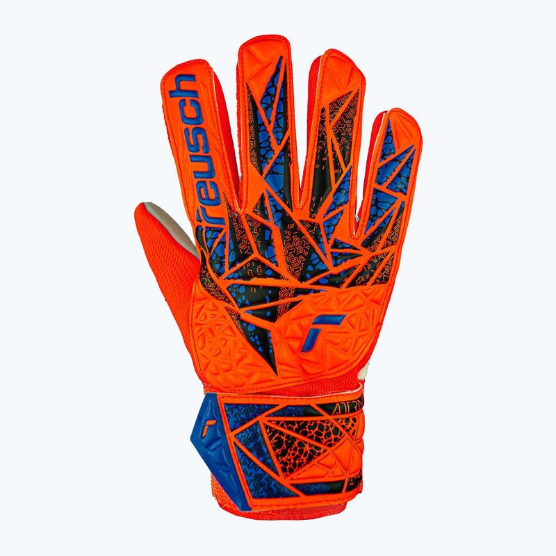 Reusch Attrakt Starter Grip guanto da portiere hyper orng/elec blu 2