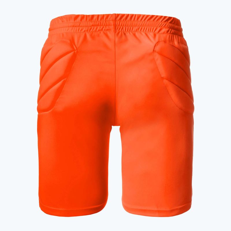 Pantaloncini da portiere da bambino Reusch Match Short imbottiti arancio/blu shocking 2
