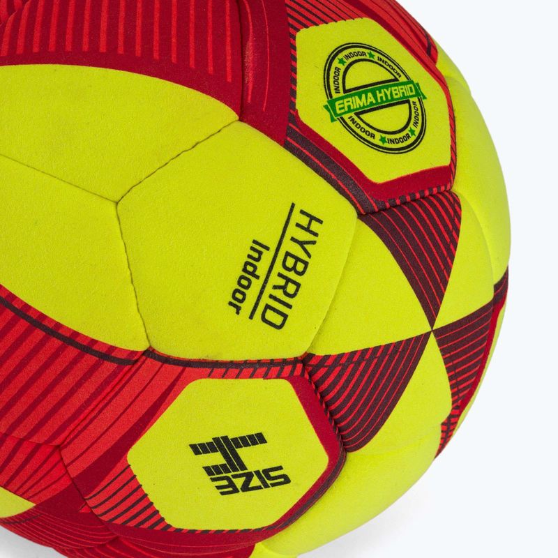 ERIMA Hybrid Indoor calcio giallo/rosso taglia 4 3