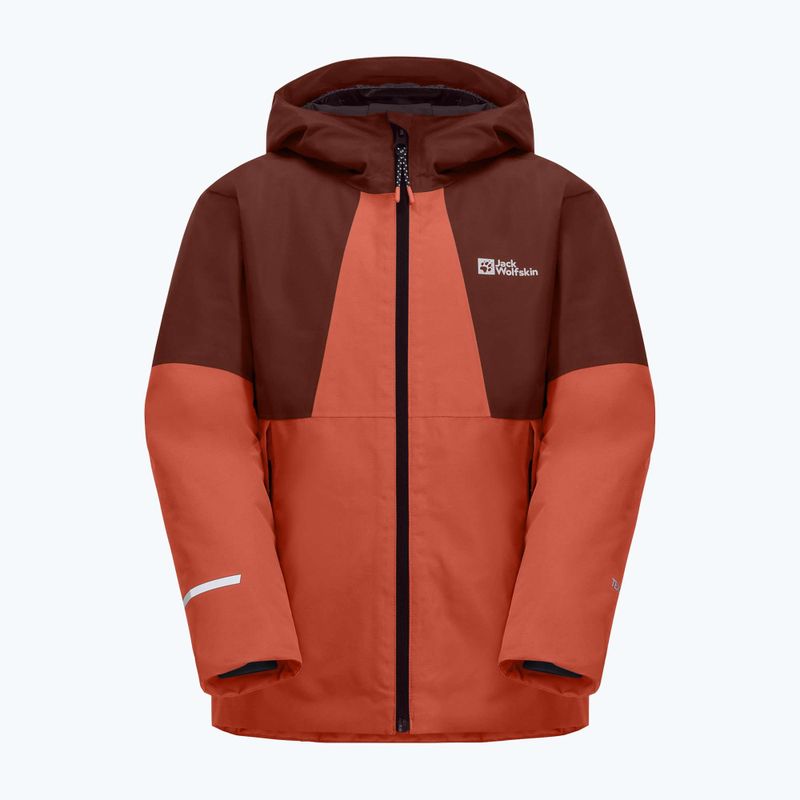 Jack Wolfskin piumino da bambino Actamic 2L Ins arancio corallo 4