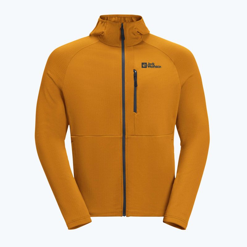Jack Wolfskin Kolbenberg Uomo Felpa in pile con cappuccio Fz 6