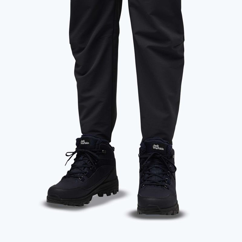 Scarpe da uomo Jack Wolfskin Everquest Texapore Mid dark navy 10