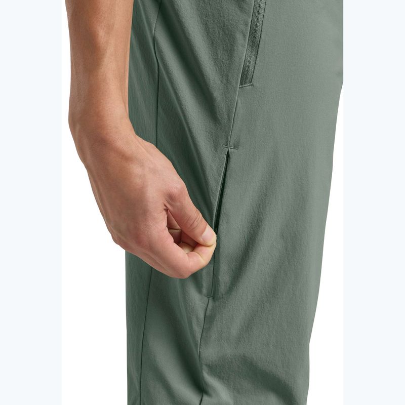 Pantaloni da trekking Jack Wolfskin da uomo Hikeout verde ardesia 6