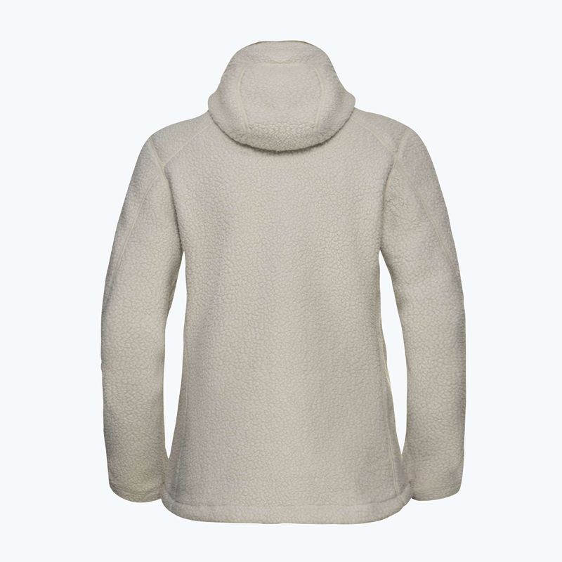 Pile donna Jack Wolfskin Cradle Mountain Full Zip colore sabbia chiaro 8
