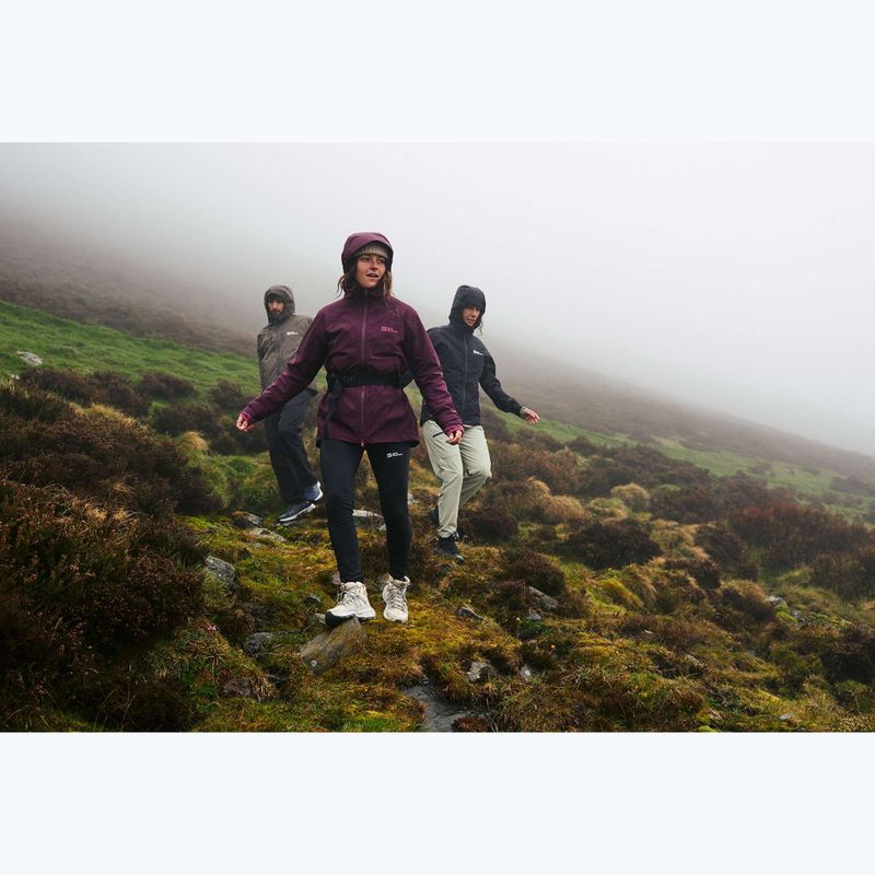 Scarpe da trekking da donna Jack Wolfskin Wild Hike Texapore Mid oyster 12