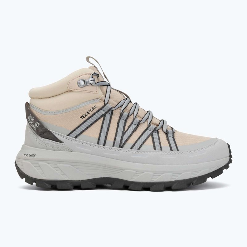 Scarpe da trekking da donna Jack Wolfskin Wild Hike Texapore Mid oyster 2