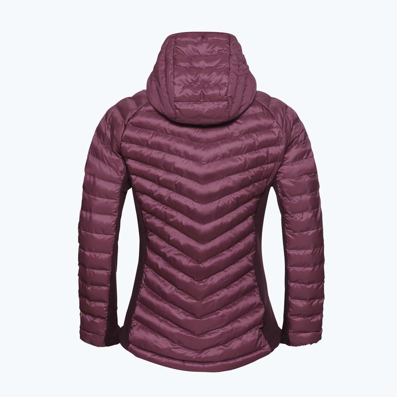 Giacca imbottita da donna Jack Wolfskin Routeburn Pro Ins raisin 9