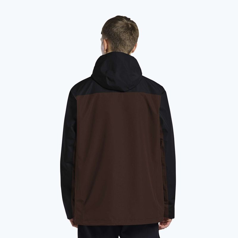 Giacca 3in1 da uomo Jack Wolfskin Taubenberg 3In1 hot choc 3