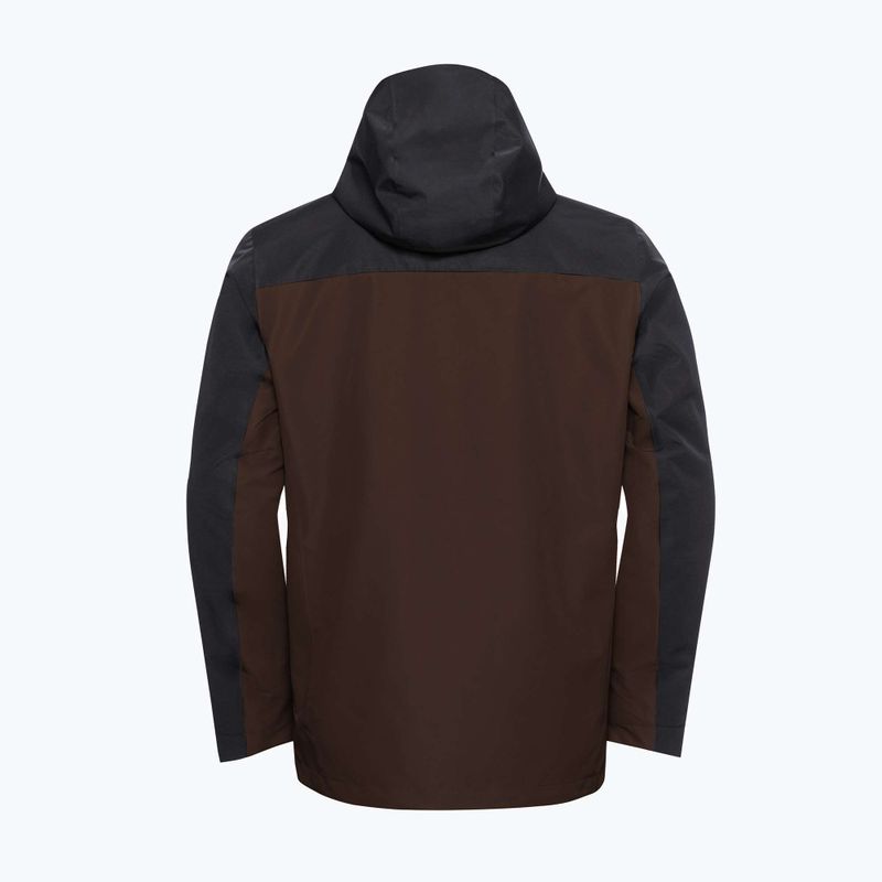 Giacca 3in1 da uomo Jack Wolfskin Taubenberg 3In1 hot choc 11