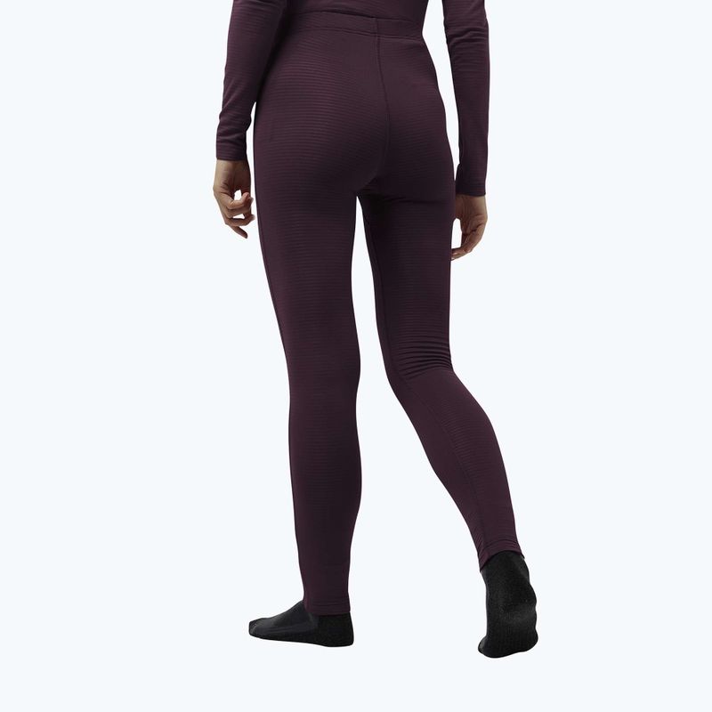 Pantaloni termici da donna Jack Wolfskin Infinite Warm amaranto 2