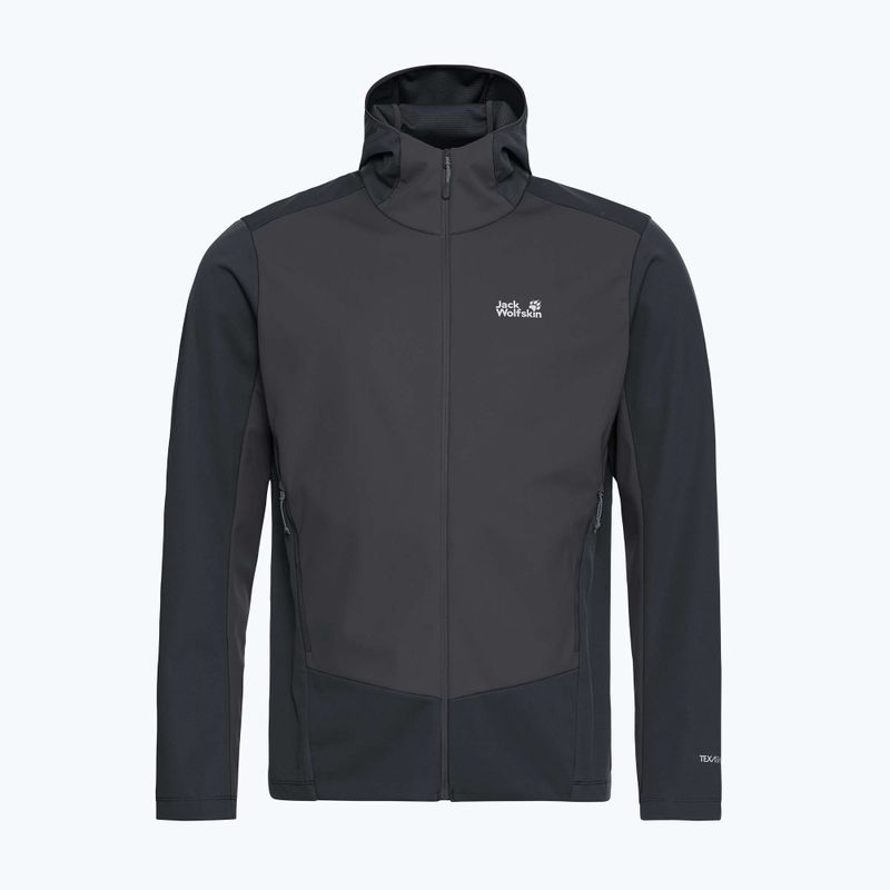Giacca softshell da uomo Jack Wolfskin Skyvail phantom 7