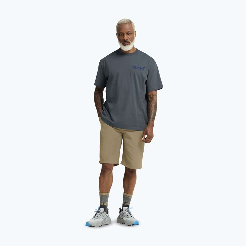 Pantaloncini da trekking da uomo Jack Wolfskin Duneland hazel wood 2
