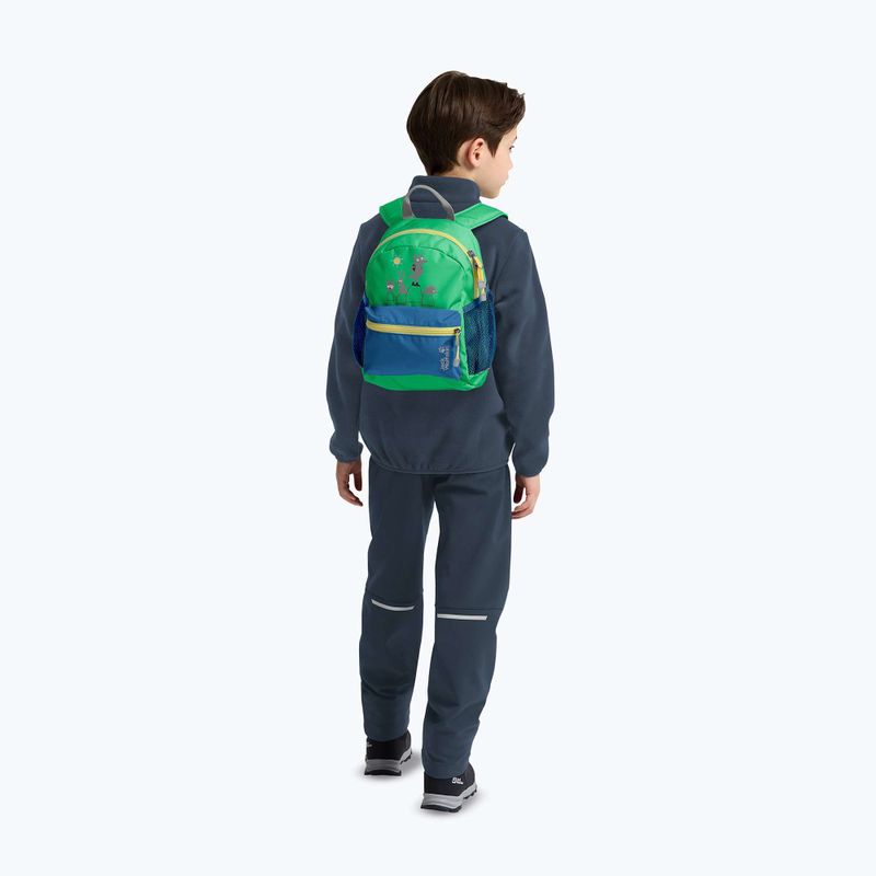 Zaino da trekking per bambini Jack Wolfskin Little Scout 10 l lizard 14