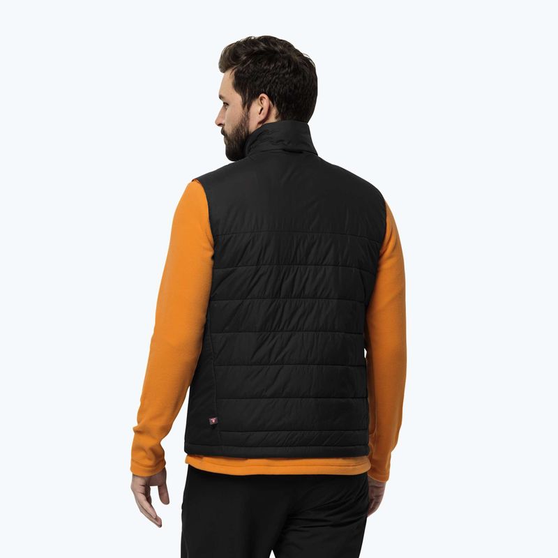 Jack Wolfskin uomo senza maniche da trekking Lapawa Ins nero 2