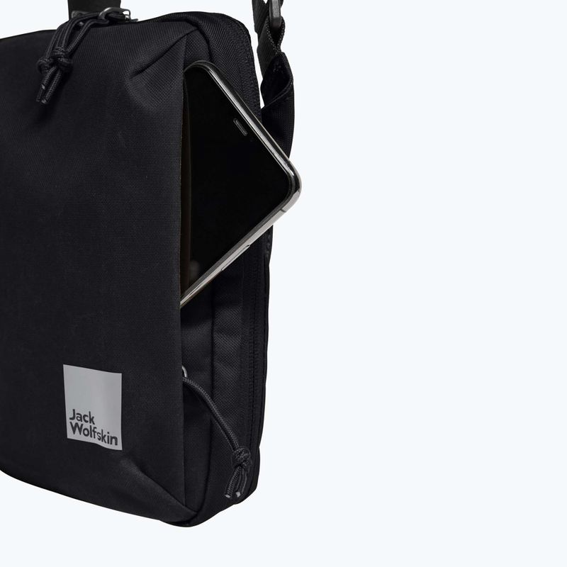 Jack Wolfskin Konya, marsupio organizzatore 2 l nero 4