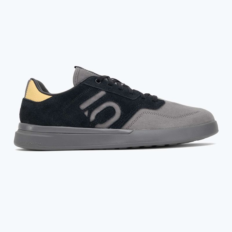 Uomo adidas FIVE TEN Sleuth nucleo nero / carbone / avena piattaforma scarpe da ciclismo 2