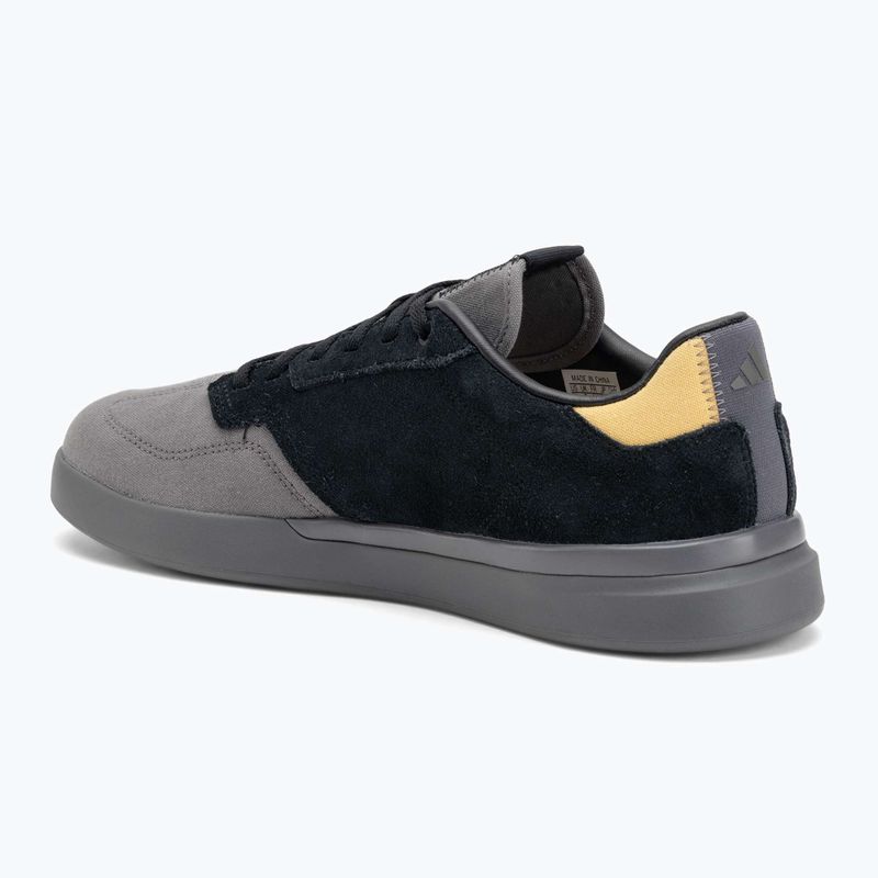 Uomo adidas FIVE TEN Sleuth nucleo nero / carbone / avena piattaforma scarpe da ciclismo 3