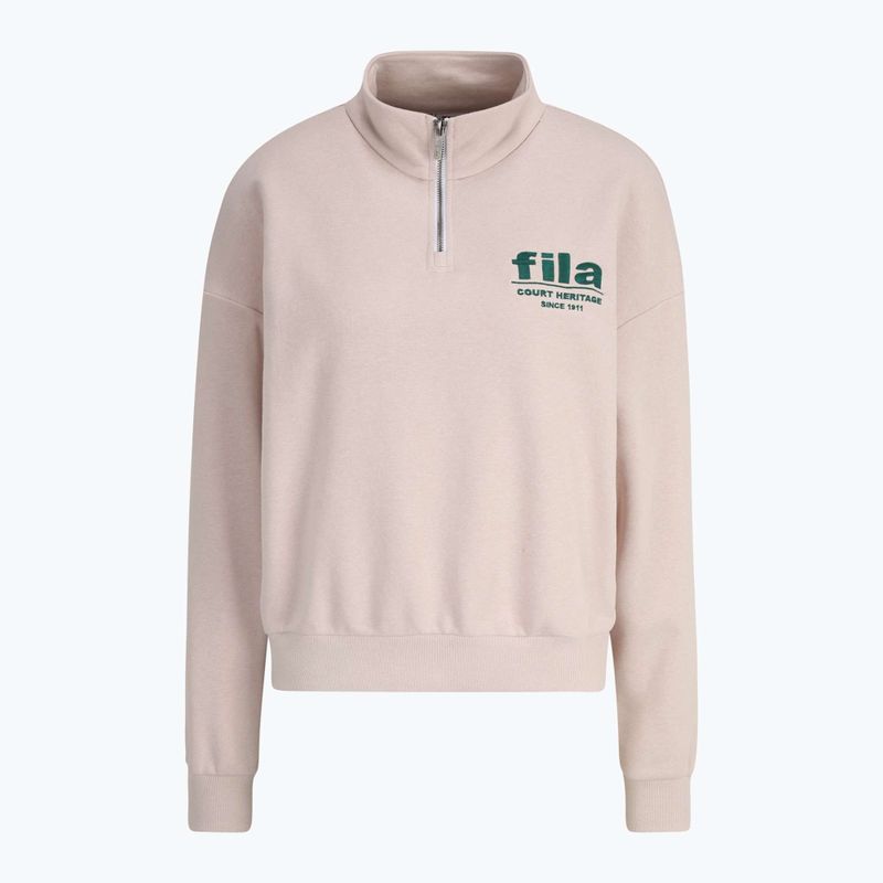 Felpa da donna FILA Lima oatmeal melange 5