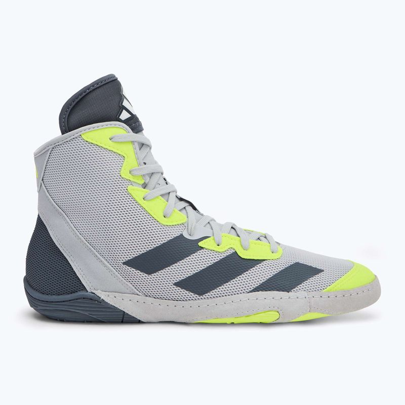 Uomo adidas Adizero squadra grigio chiaro / squadra onix / squadra sollar giallo 2 scarpe da boxe 2