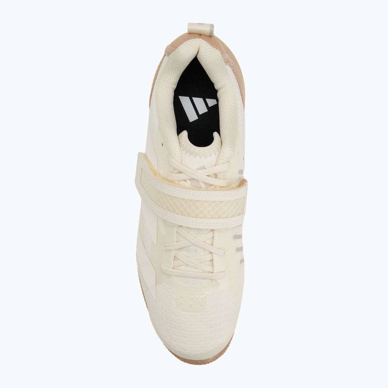 adidas Adipower Weightlifting III scarpa da sollevamento pesi bianco sporco 5