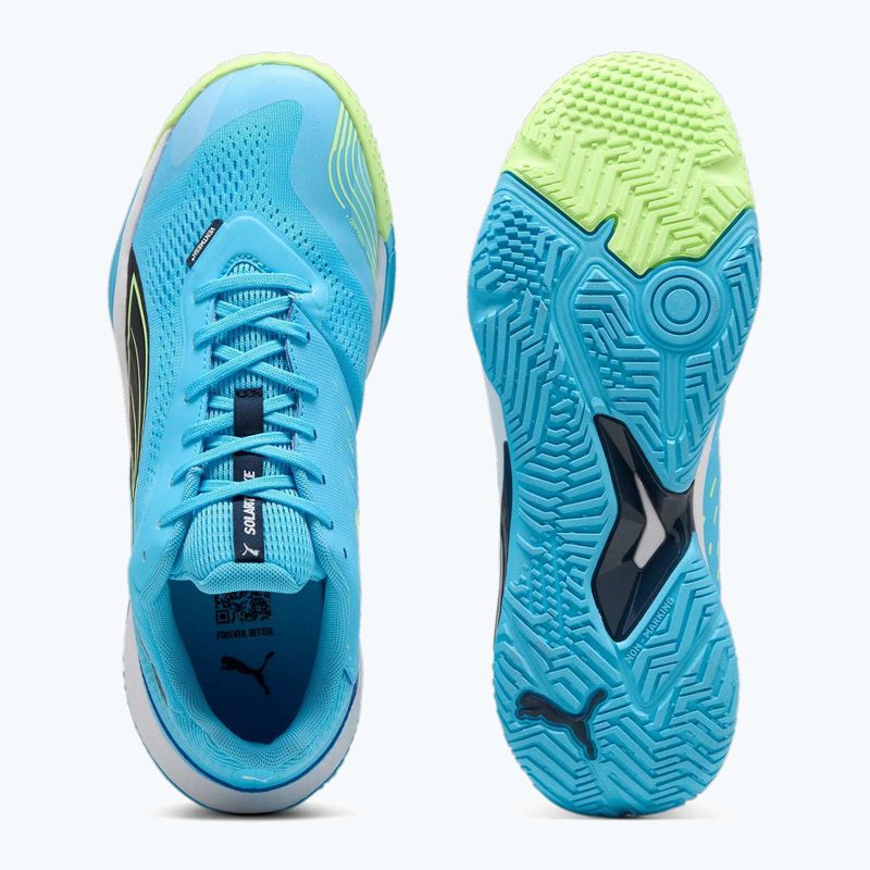 Scarpe sportive indoor da uomo PUMA Solarstrike III blu luminoso/club navy/mela frizzante 9