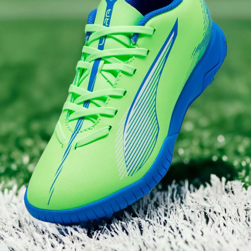 PUMA Ultra 5 Play TT Jr mela frizzante/puma bianco scarpe da calcio per bambini 8