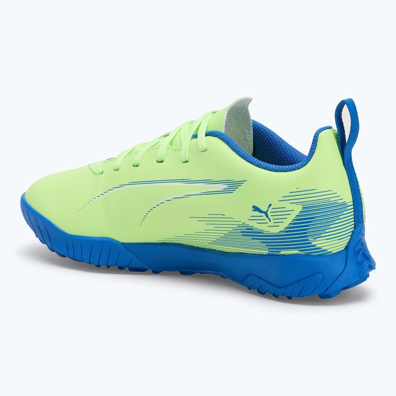 PUMA Ultra 5 Play TT Jr mela frizzante/puma bianco scarpe da calcio per bambini 3