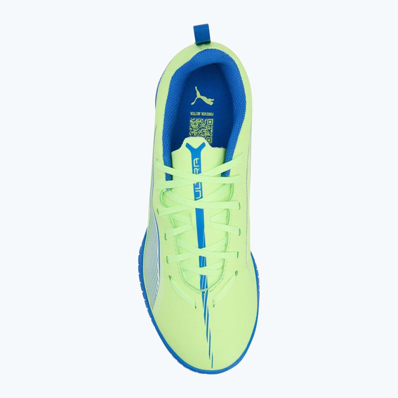 PUMA Ultra 5 Play TT Jr mela frizzante/puma bianco scarpe da calcio per bambini 5