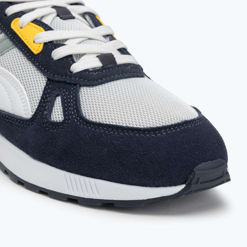 PUMA Graviton Pro scarpe da uomo grigio piuma/puma bianca/nuova marina/verde luna 7
