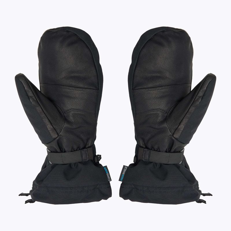 Guanto da sci da uomo ZIENER Gaikus Aquashield AW nero alpino 3