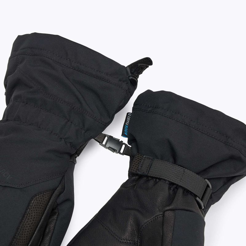 Guanto da sci da uomo ZIENER Gaikus Aquashield AW nero alpino 6